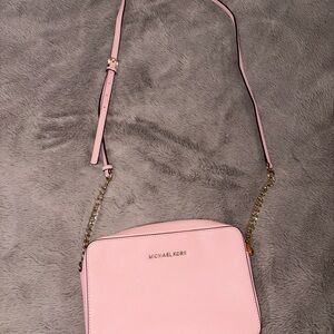 Michael Kors Light Pink Crossbody Bag